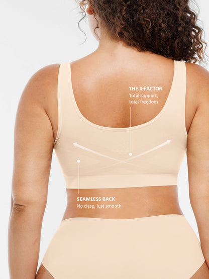 No Underwire Wide Straps Everyday Bra
