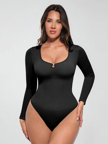 Seamless Ribbed Bodysuit [BOGO]