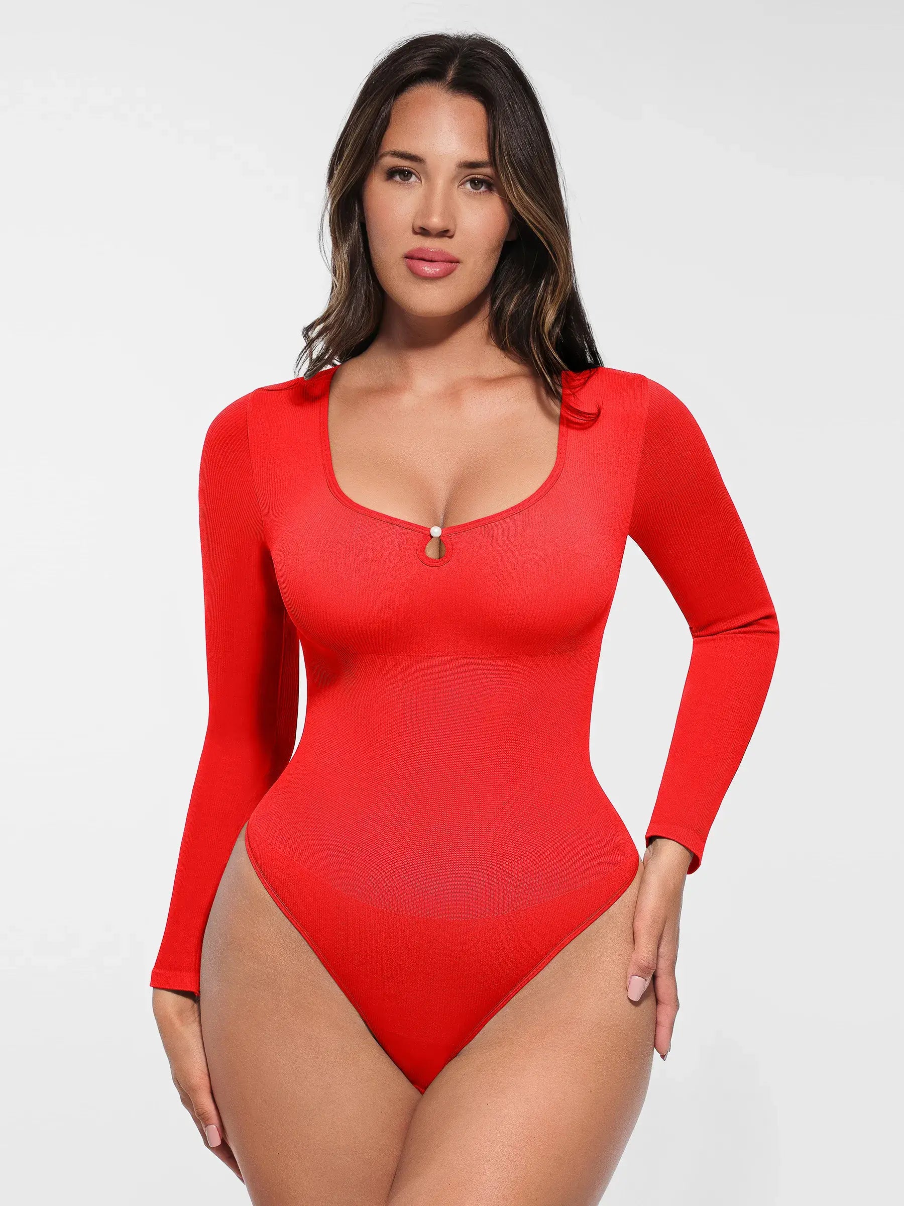 Seamless Ribbed Bodysuit [BOGO]