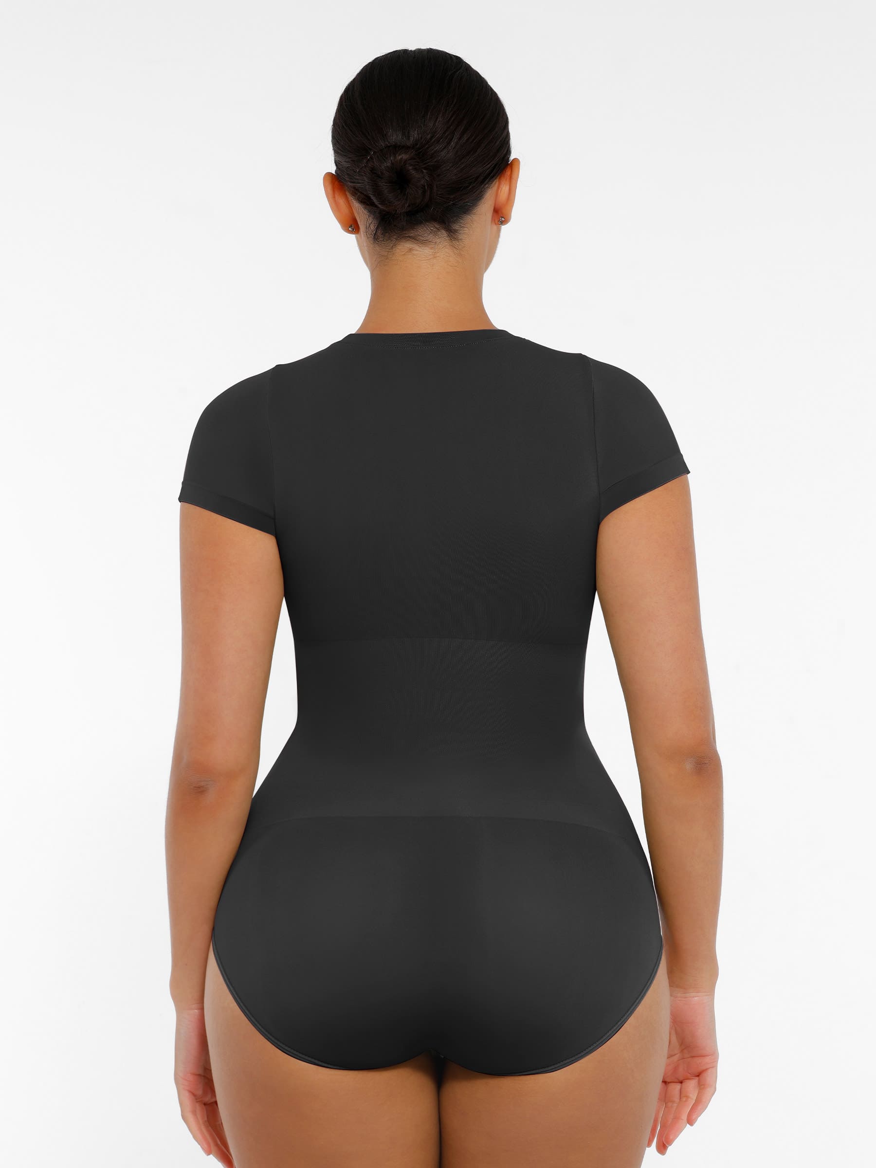 Crew Neck Seamless Soft Everyday Bodysuit [BOGO]