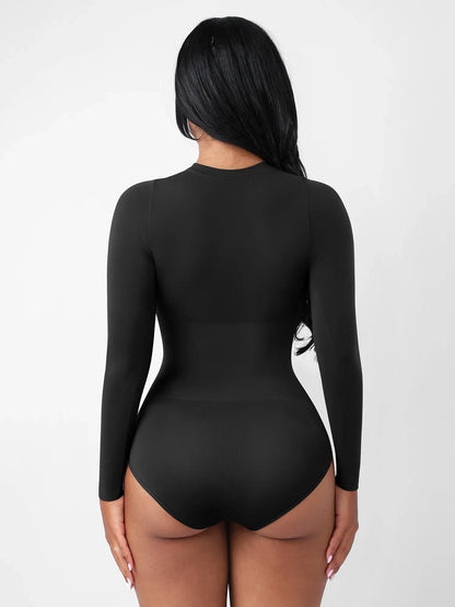 Seamless Ultra-Soft Long-Sleeve Bodysuit [BOGO]