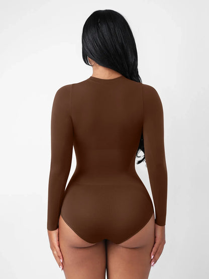 Seamless Ultra-Soft Long-Sleeve Bodysuit [BOGO]