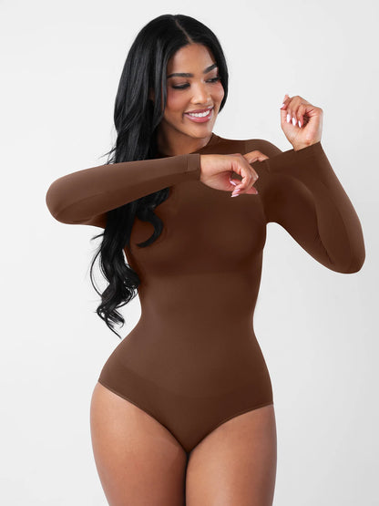 Seamless Ultra-Soft Long-Sleeve Bodysuit [BOGO]