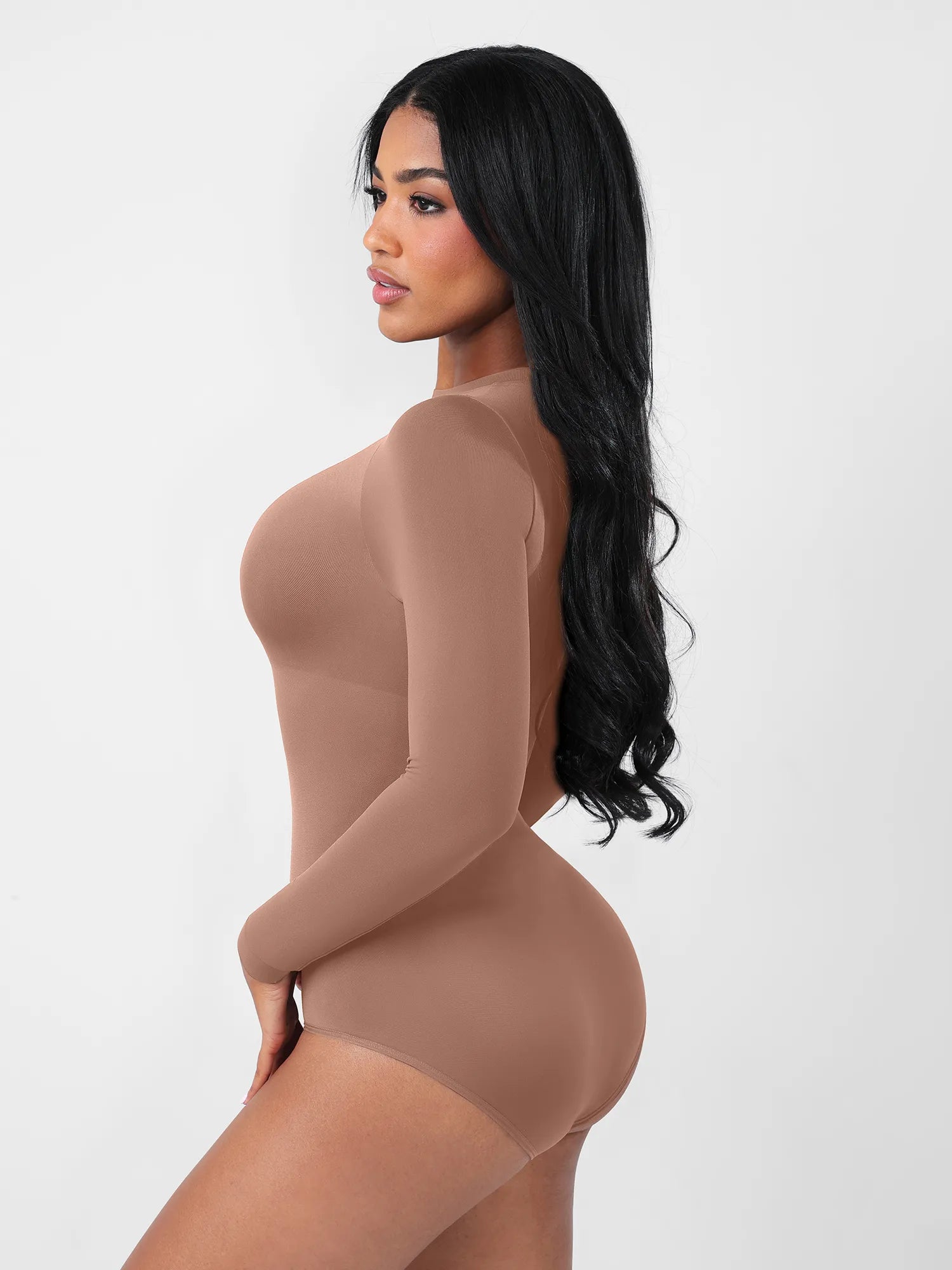 Seamless Ultra-Soft Long-Sleeve Bodysuit [BOGO]