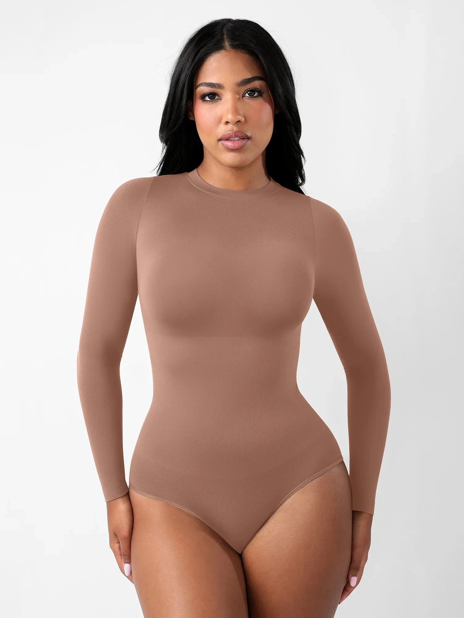 Seamless Ultra-Soft Long-Sleeve Bodysuit [BOGO]