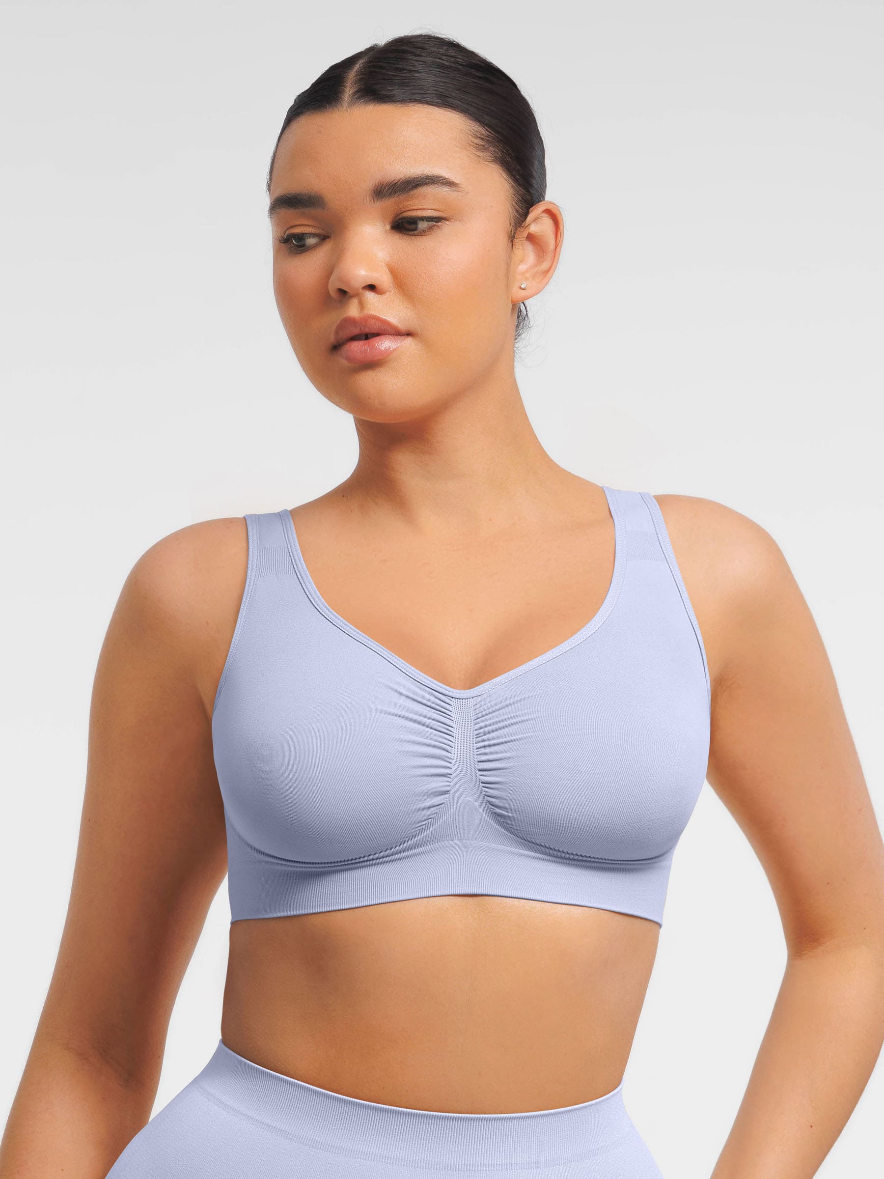 Seamless Wide Straps Everyday Bra