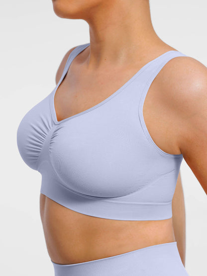 Seamless Wide Straps Everyday Bra
