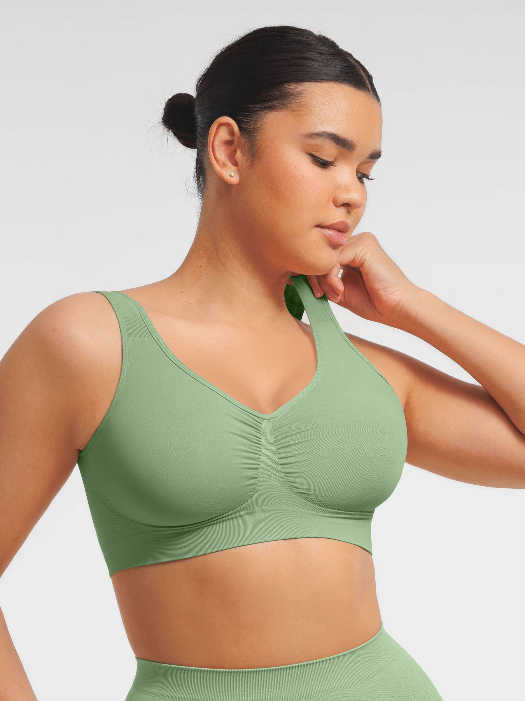 Seamless Wide Straps Everyday Bra