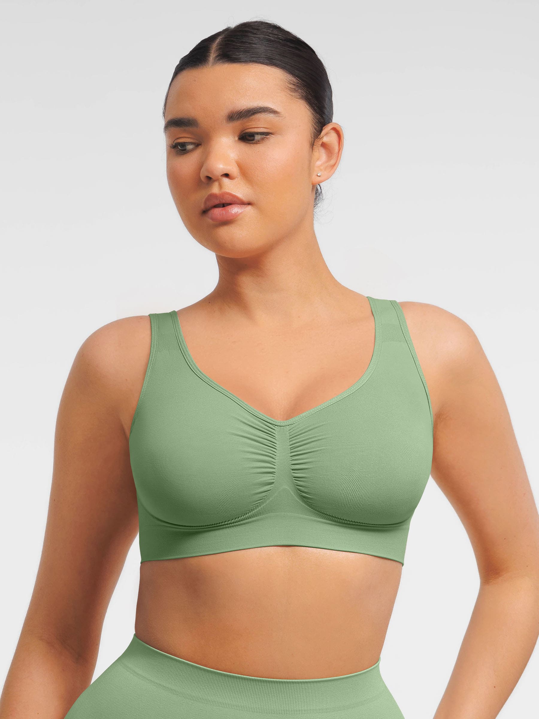 Seamless Wide Straps Everyday Bra