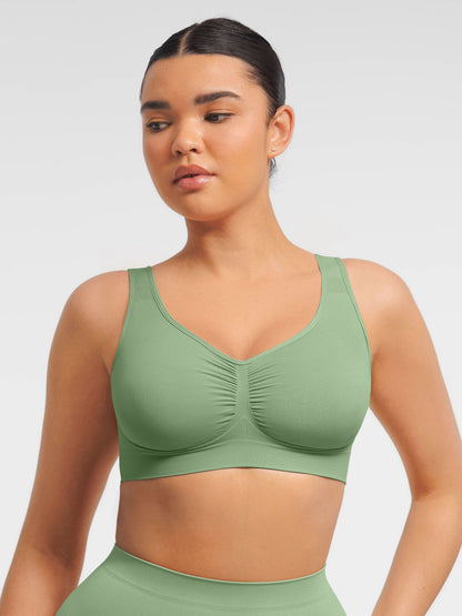 Seamless Wide Straps Everyday Bra