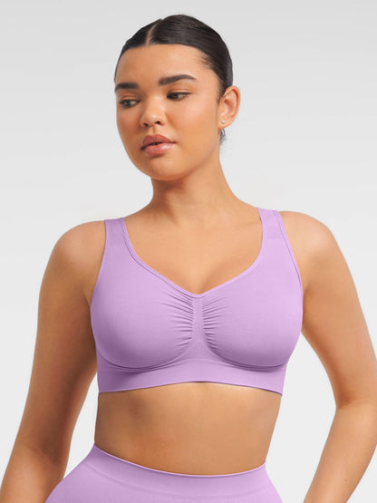 Seamless Wide Straps Everyday Bra