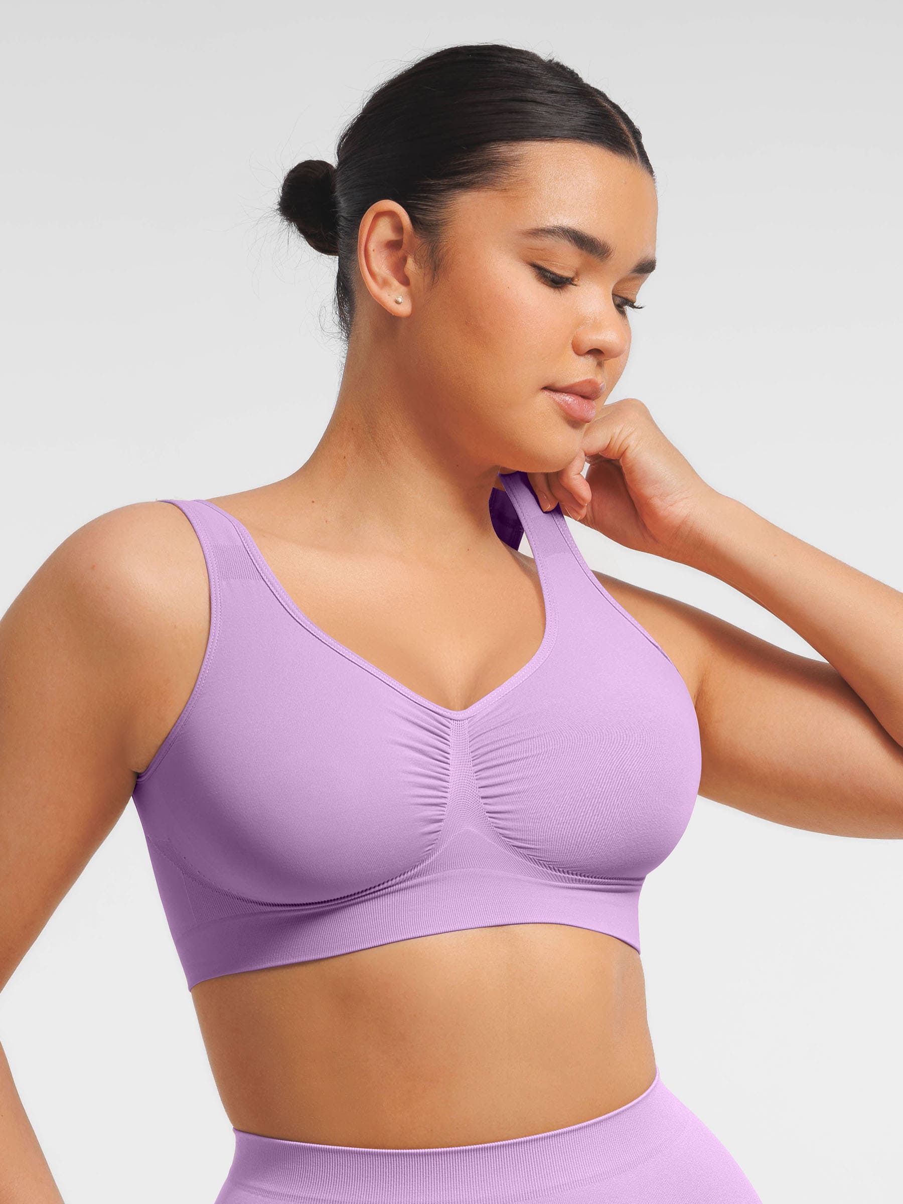 Seamless Wide Straps Everyday Bra