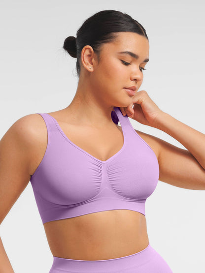 Seamless Wide Straps Everyday Bra