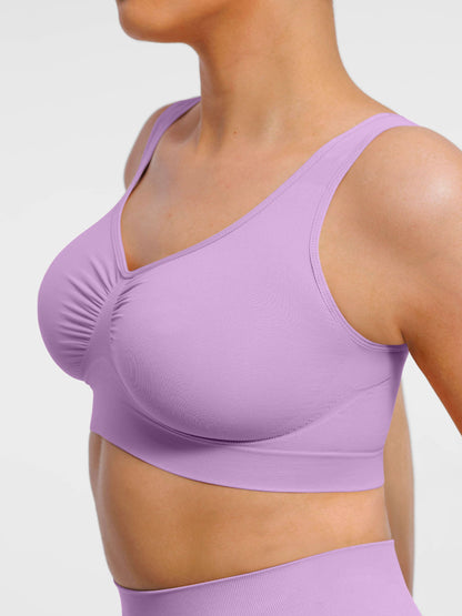 Seamless Wide Straps Everyday Bra