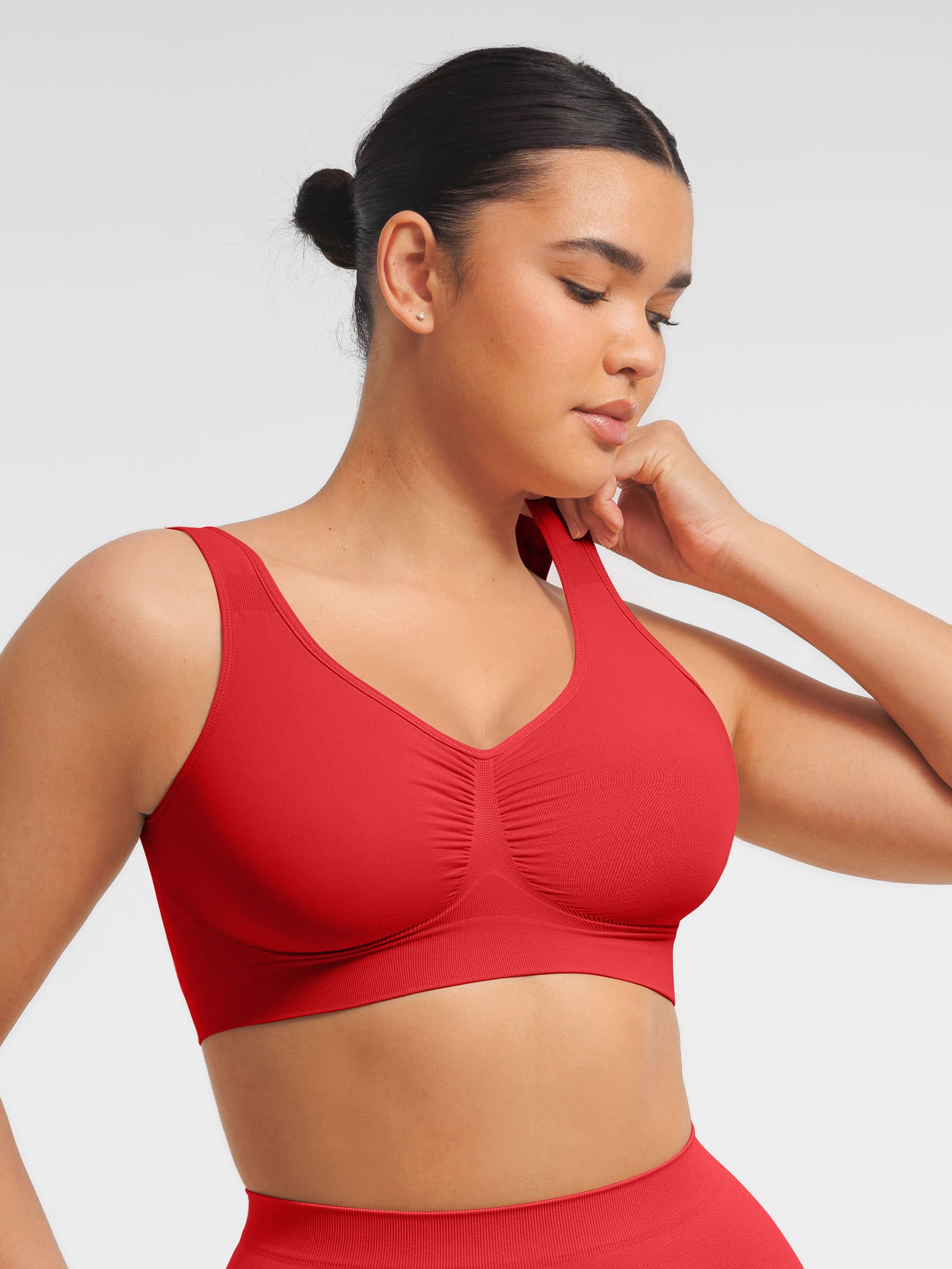 Seamless Wide Straps Everyday Bra
