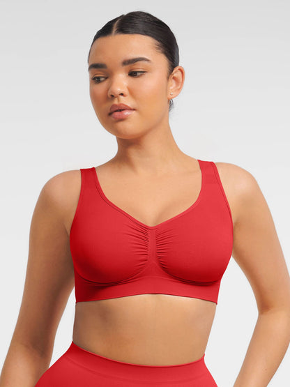 Seamless Wide Straps Everyday Bra