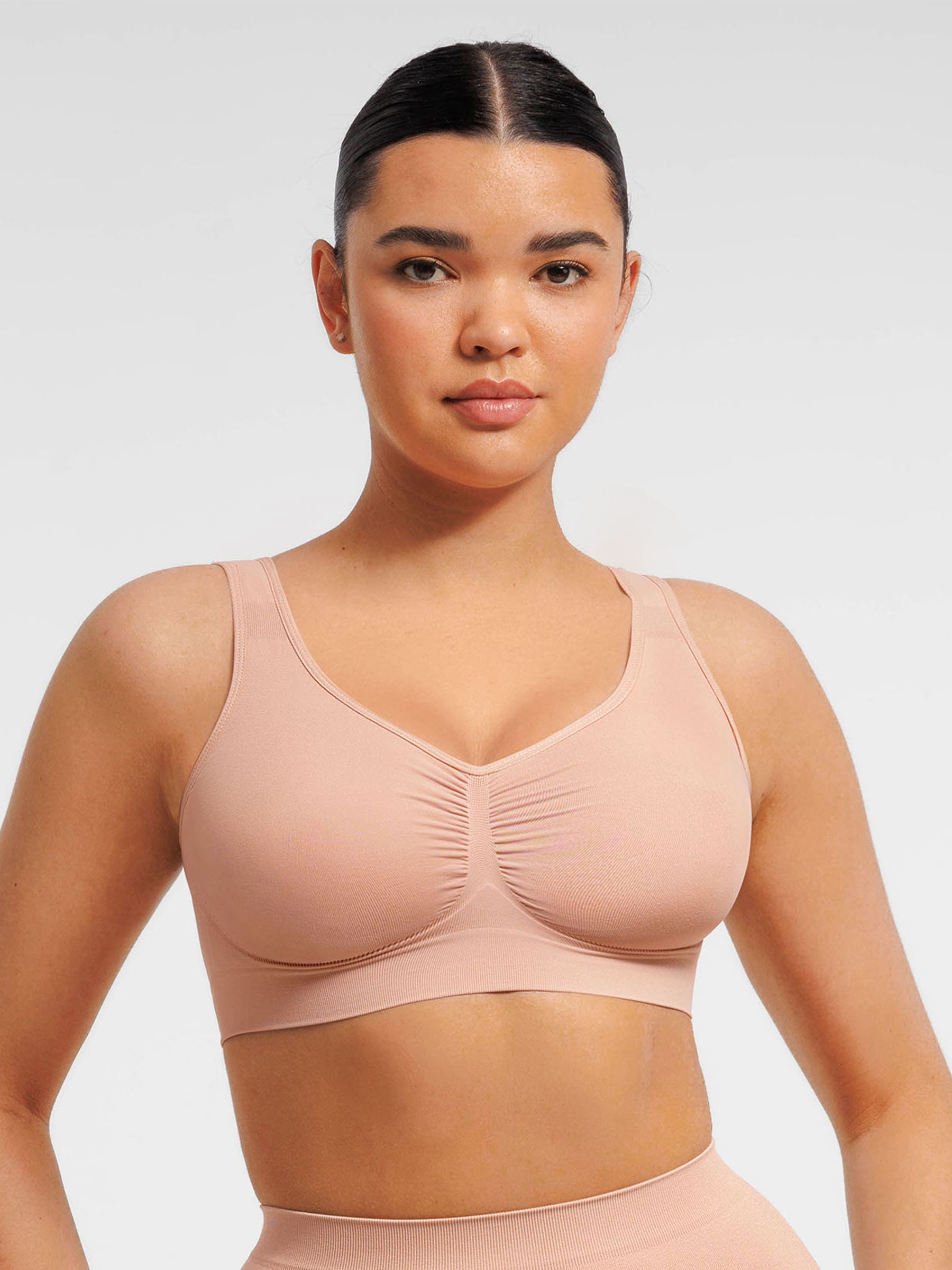 Seamless Wide Straps Everyday Bra