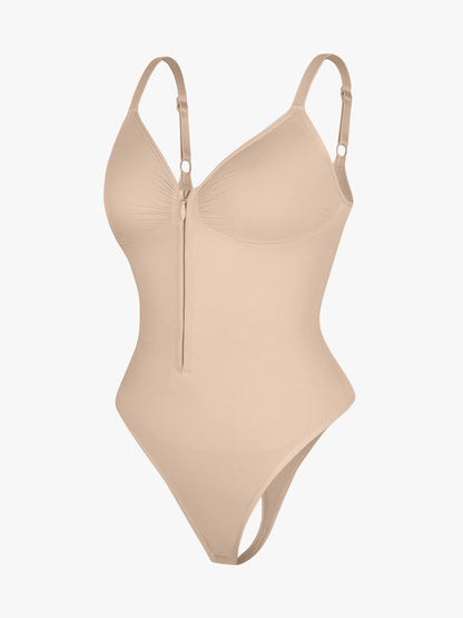 Tummy Control Seamless Zipper Bodysuit [BOGO]