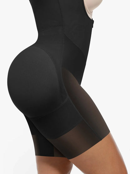 U-Shaped Shaping Lift Bodysuit & Unlined Soft Bra Bundle