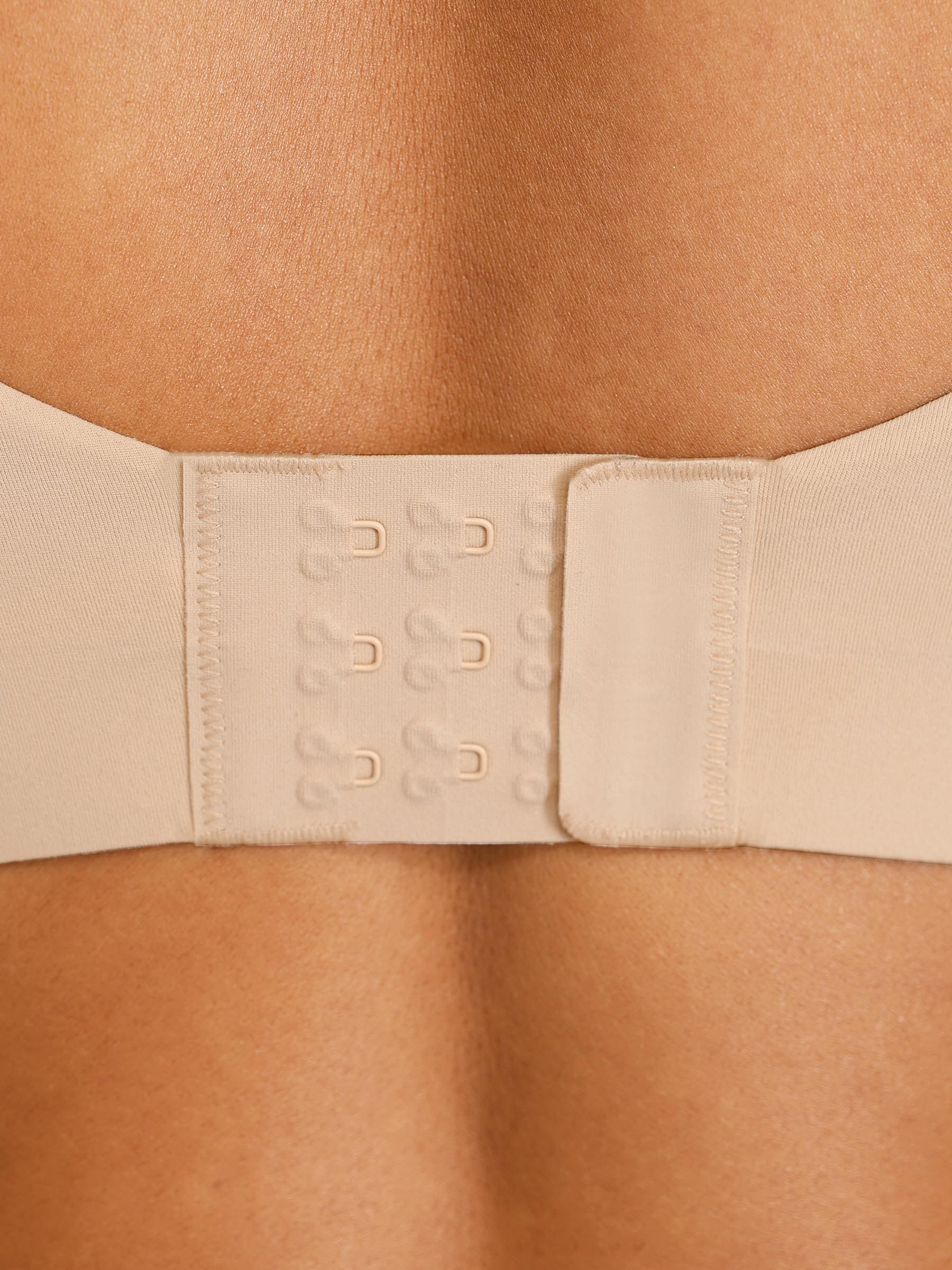 Adjustable-Strap Underwire Plunge Bra