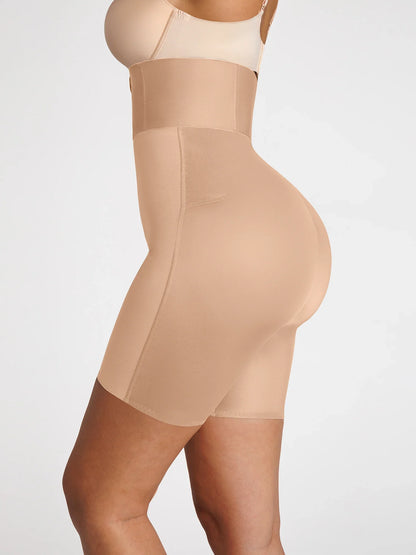 Tummy Control Wide Waistband Shaping Shorts