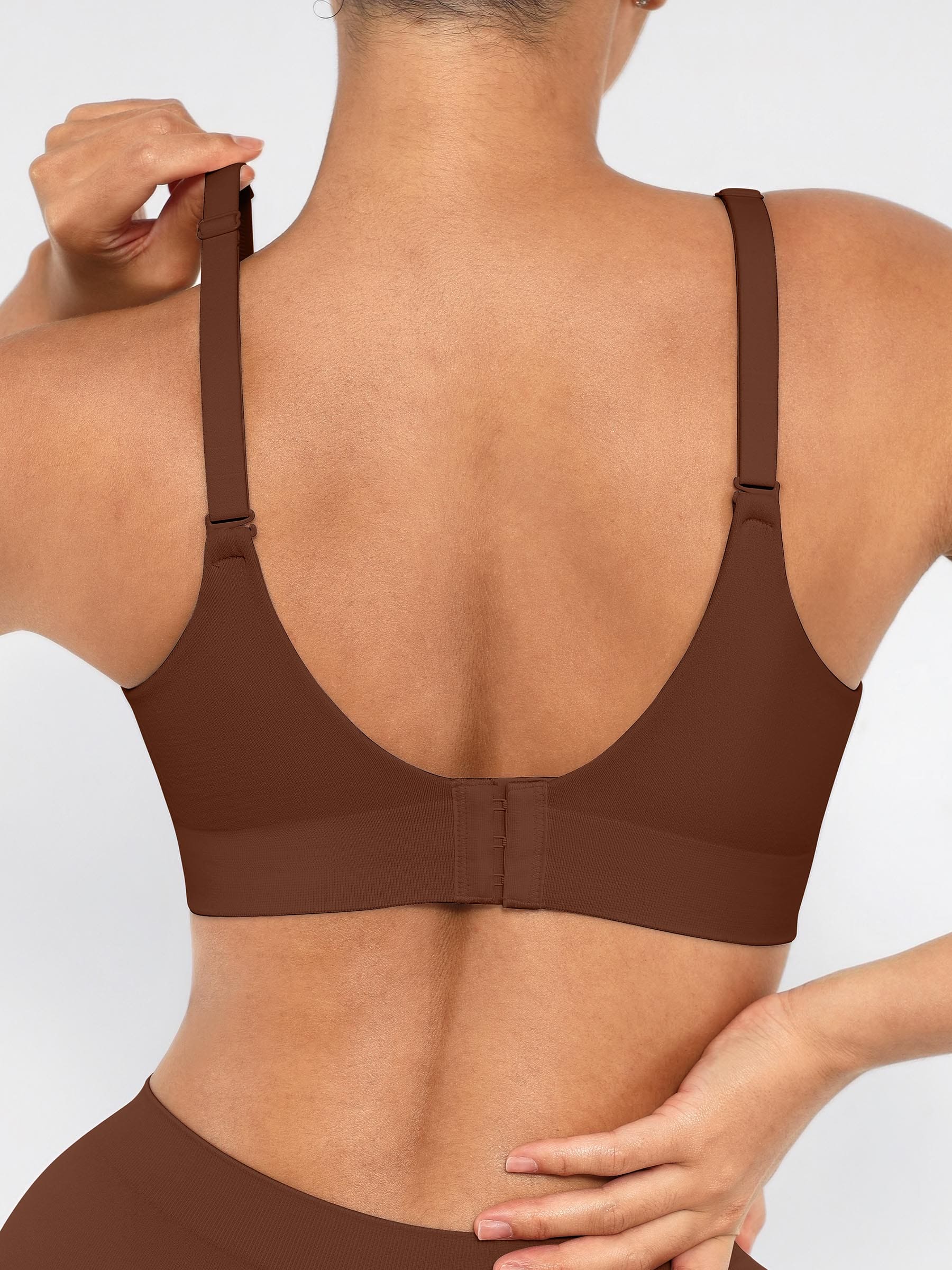 High-Waist Brief + Push-Up Seamless Bra