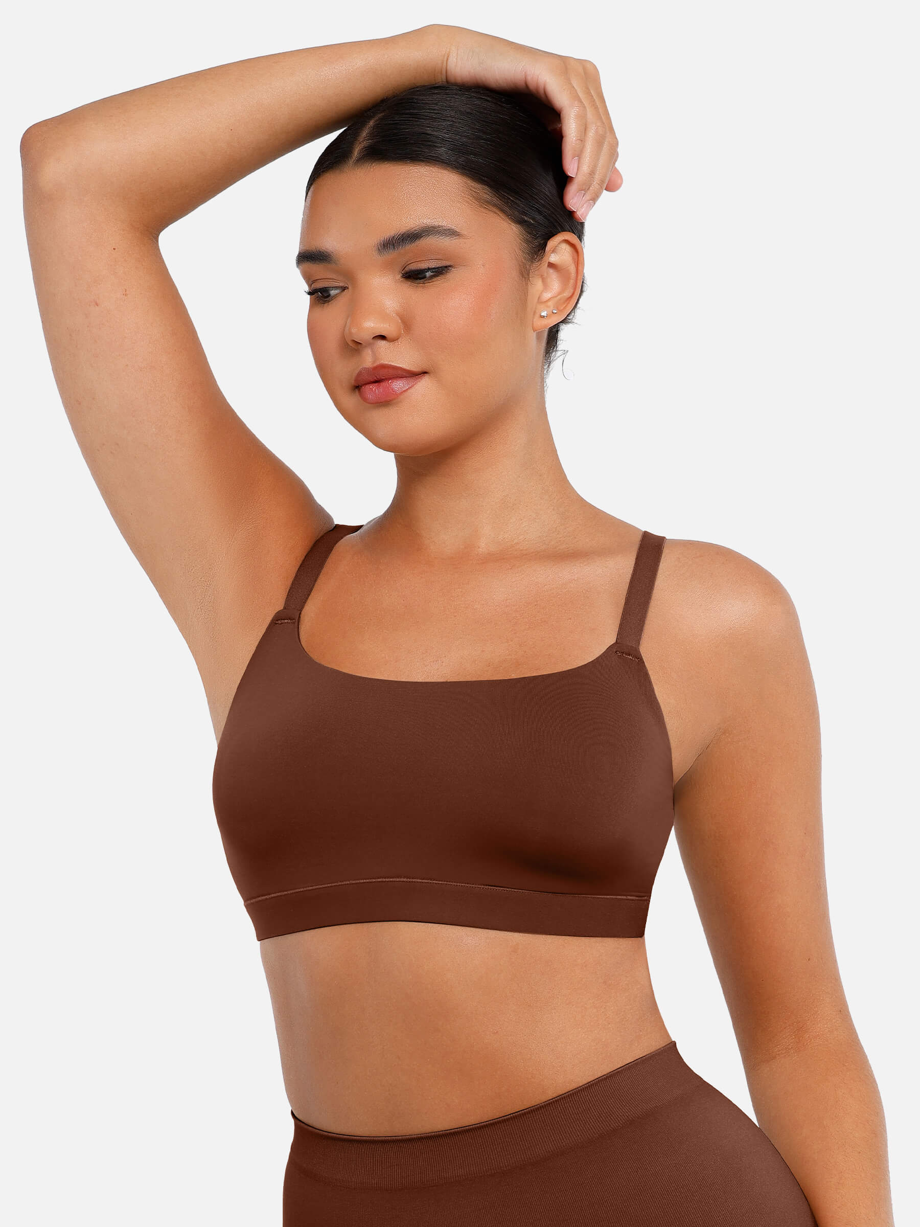 Wireless Invisible Square Neck Everyday Bra [BOGO]