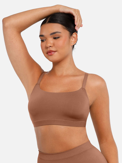 Wireless Invisible Square Neck Everyday Bra [BOGO]
