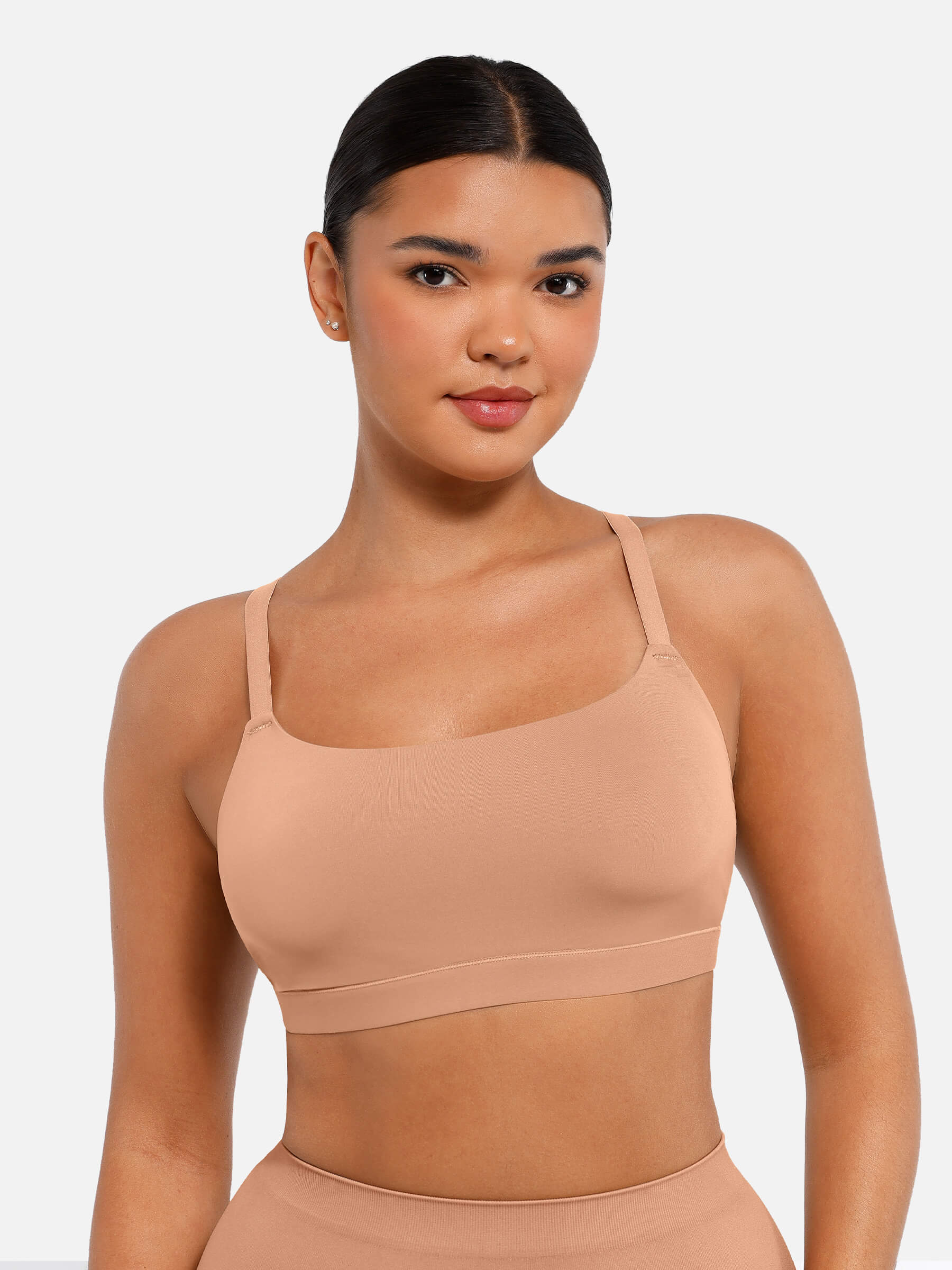 Wireless Invisible Square Neck Everyday Bra