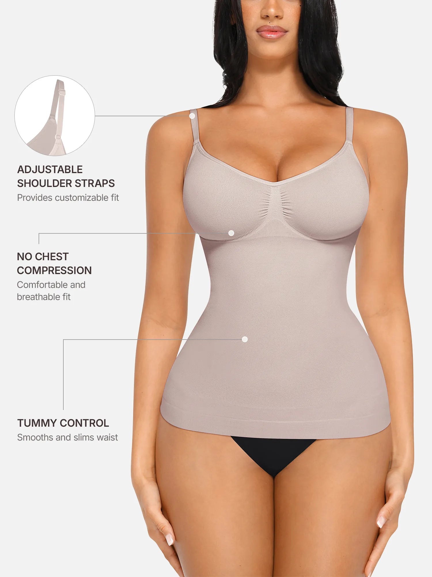 Bust Support Shaping Tank Top [BOGO]