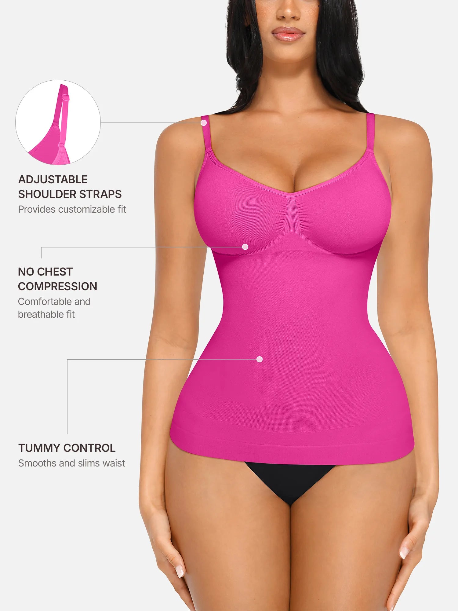 Bust Support Shaping Tank Top [BOGO]