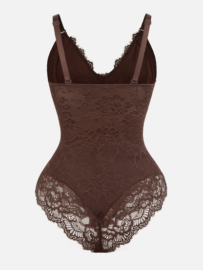 Lace Low Back Lace Bodysuit