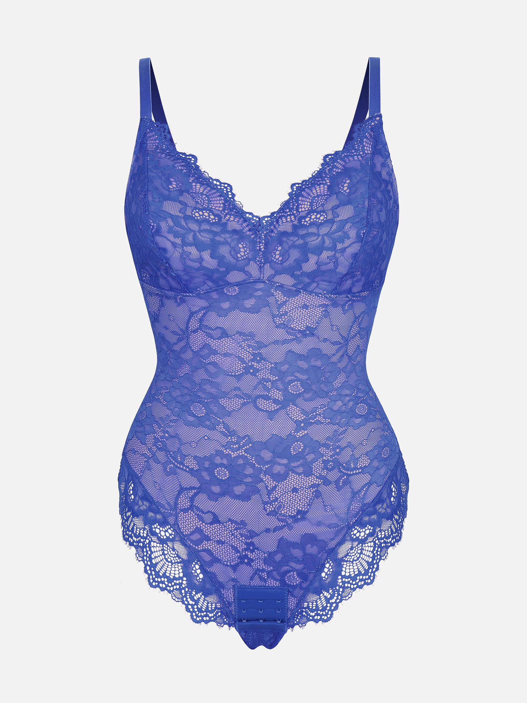 Lace Sculpt V-Neck  Bodysuit