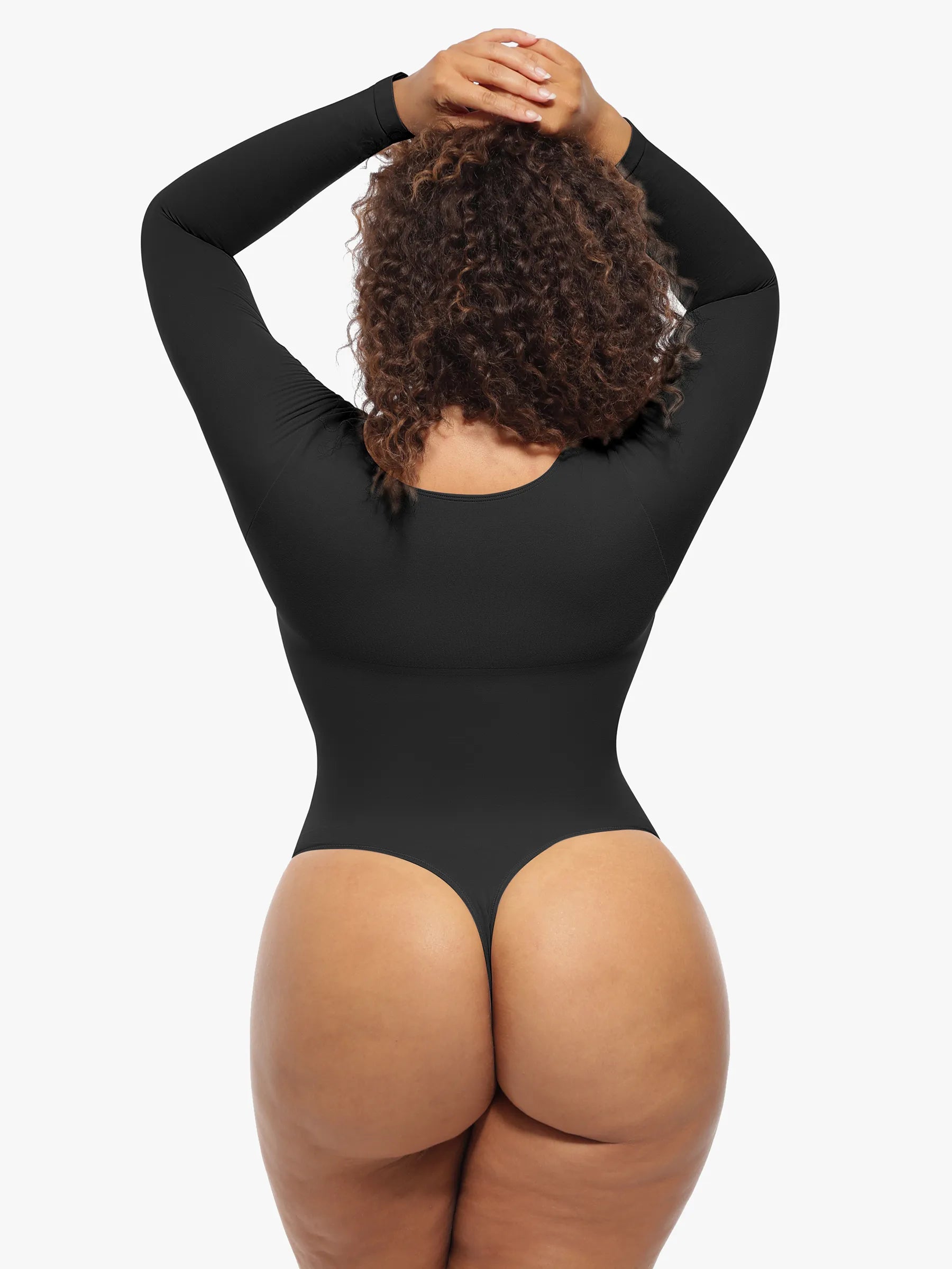Seamless Supportive Long Sleeve Tummy Control Bodysuit [BOGO]