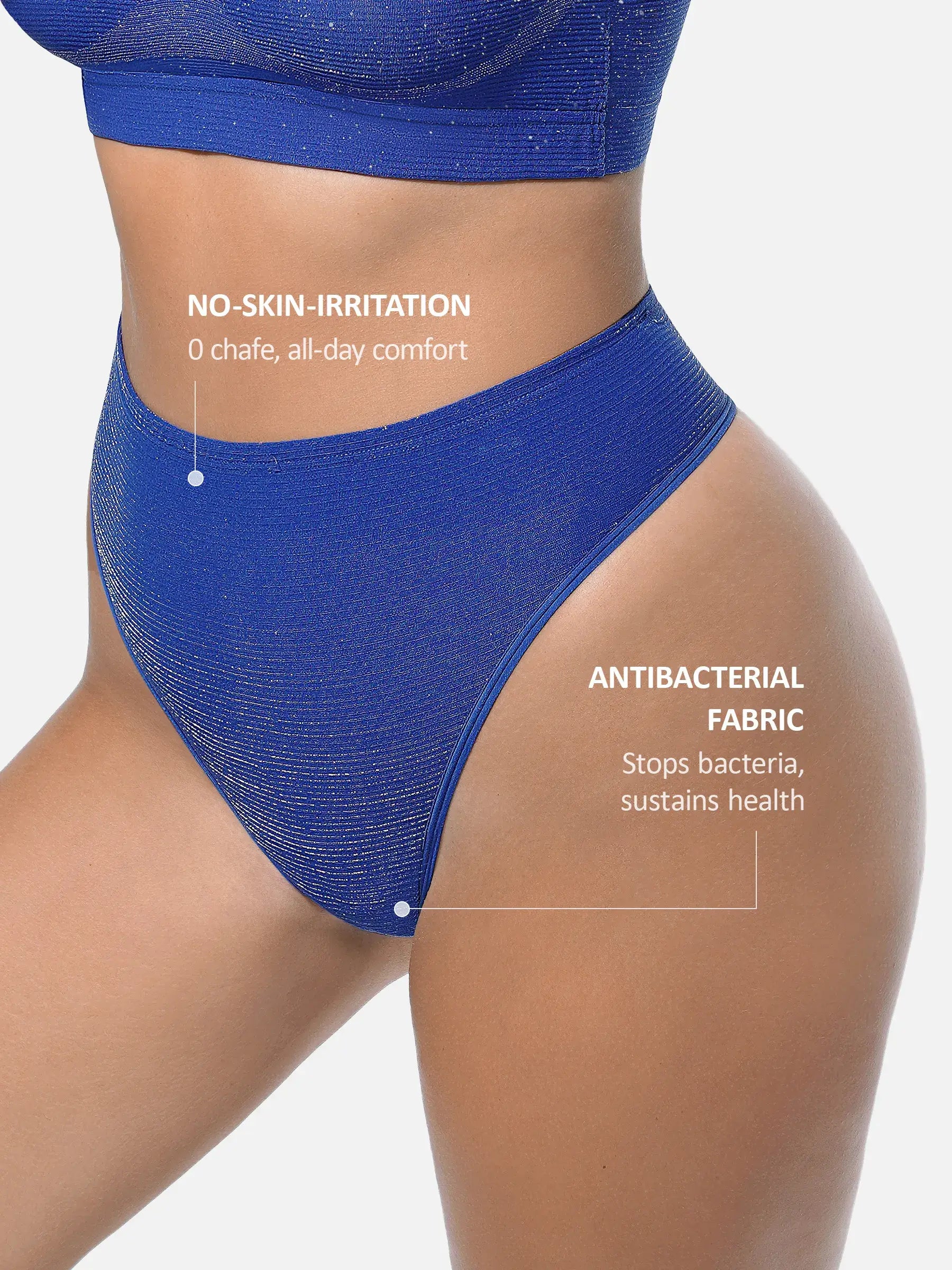 Invisible Shimmer Wireless Comfort Bra & Panty[BOGO]