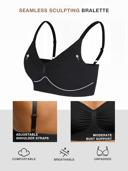 Ultra-Soft Seamless All-Day Wear Bra