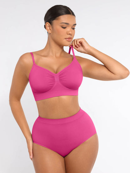 3-Pack Smooth Seamless Wireless Bra Bundle
