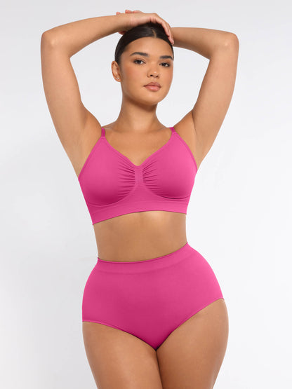 3-Pack Smooth Seamless Wireless Bra Bundle