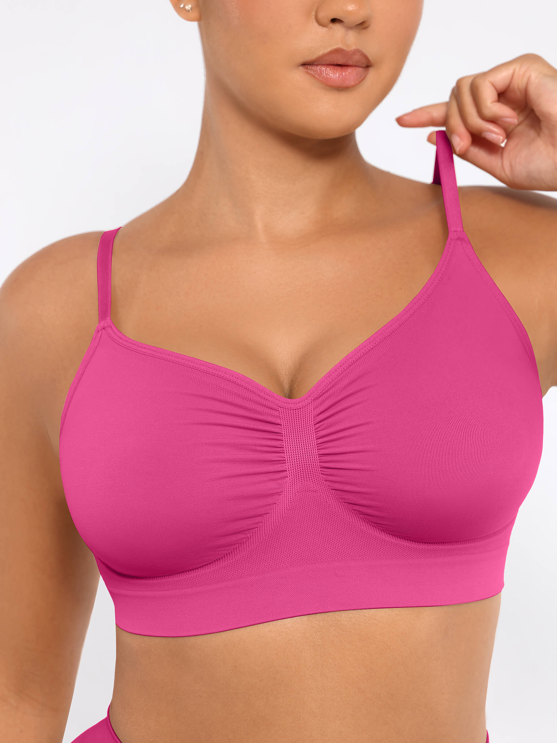 3-Pack Smooth Seamless Wireless Bra Bundle