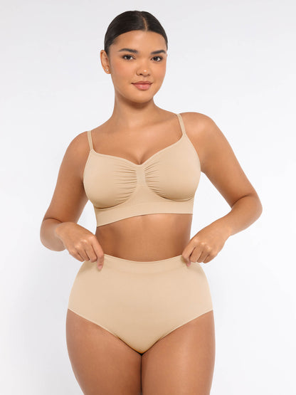 3-Pack Smooth Seamless Wireless Bra Bundle