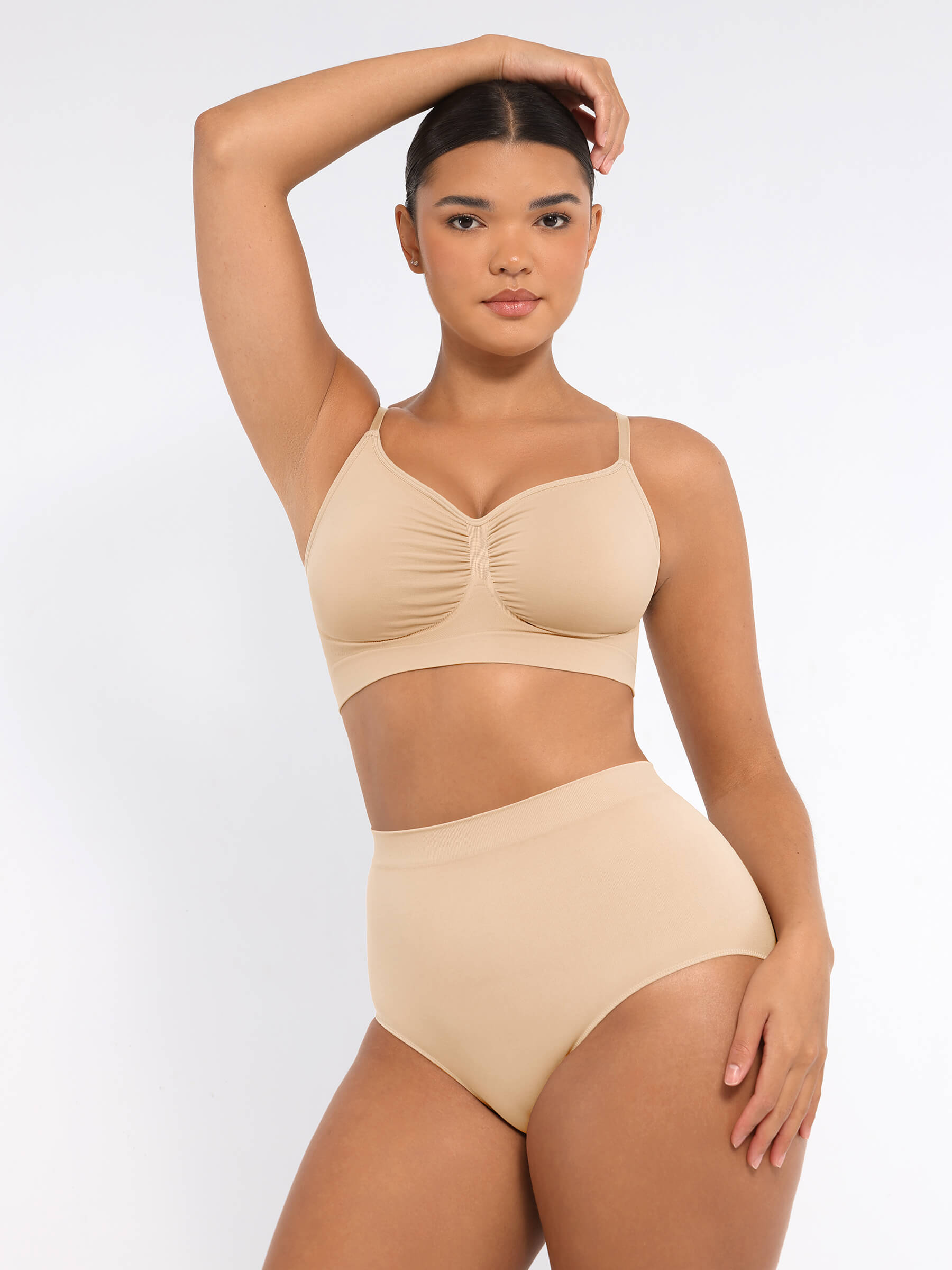 3-Pack Smooth Seamless Wireless Bra Bundle