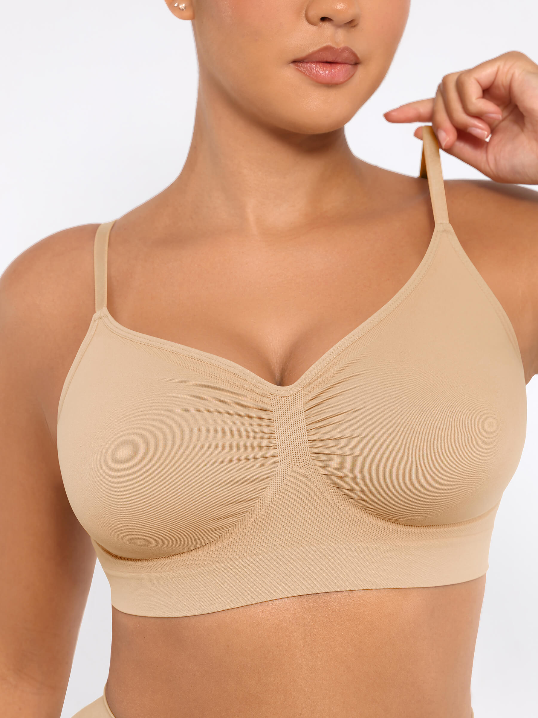3-Pack Smooth Seamless Wireless Bra Bundle
