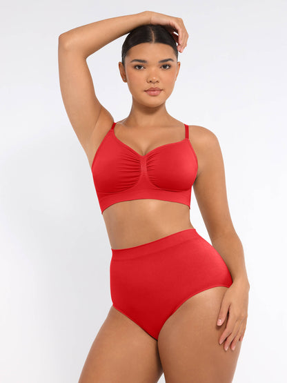 3-Pack Smooth Seamless Wireless Bra Bundle