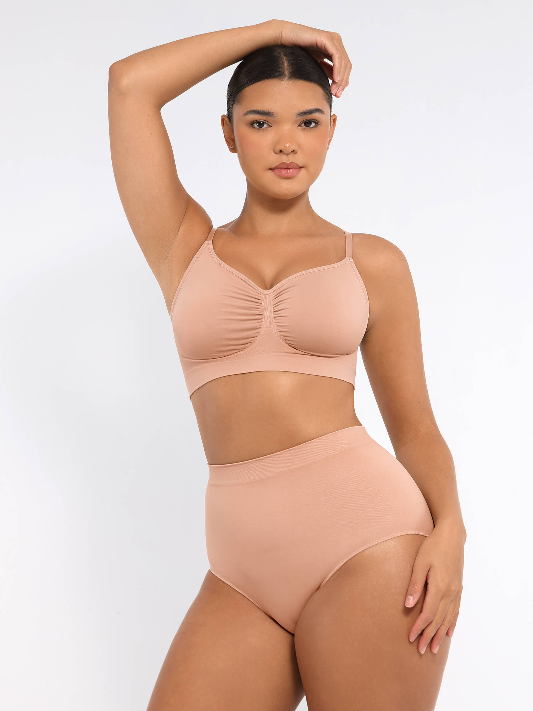 3-Pack Smooth Seamless Wireless Bra Bundle