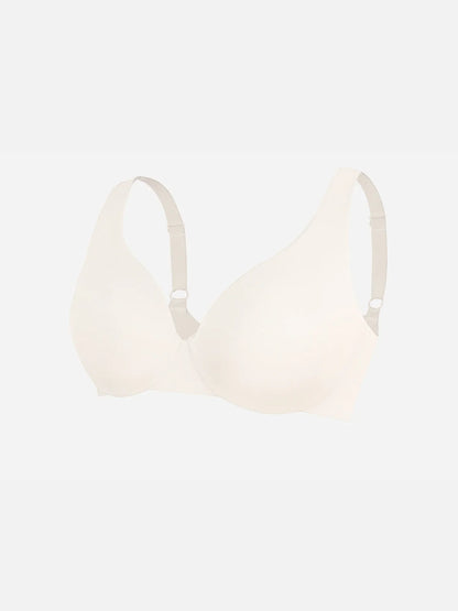 Adjustable-Strap Underwire Deep V-neck Bra Bundle