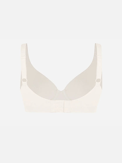 Adjustable-Strap Underwire Deep V-neck Bra Bundle