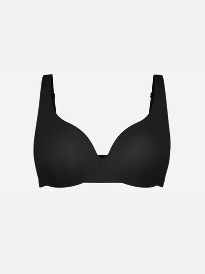 Adjustable Deep V-Neck Underwire Bra
