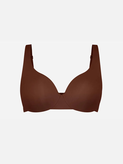 Adjustable-Strap Underwire Deep V-neck Bra Bundle