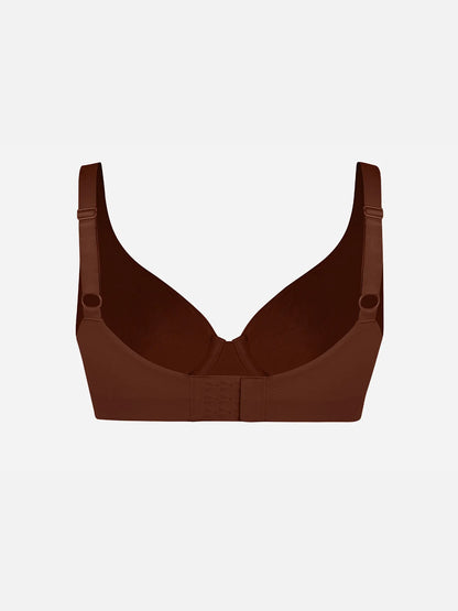 Adjustable Deep V-Neck Underwire Bra
