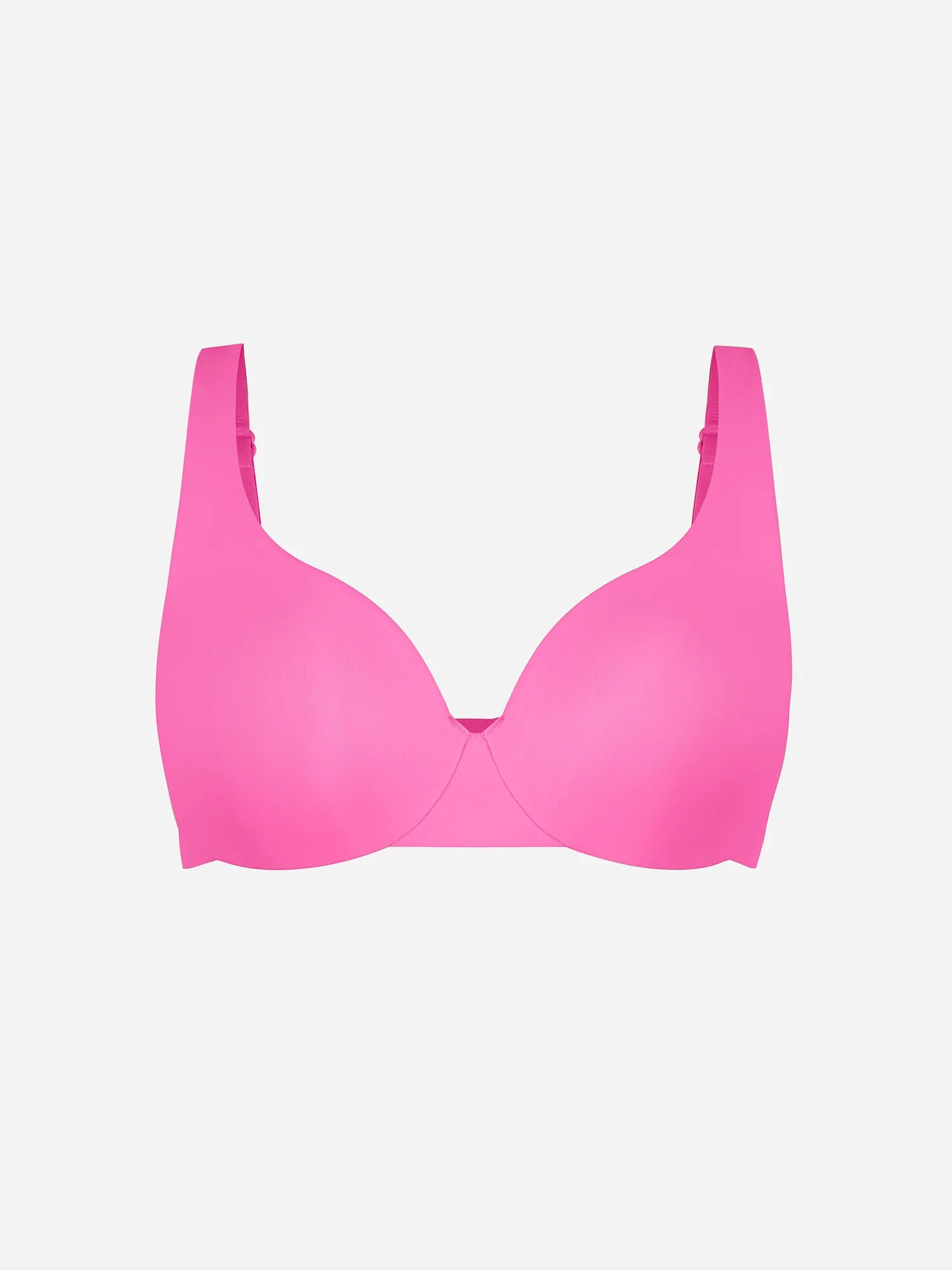 Adjustable-Strap Underwire Deep V-neck Bra Bundle